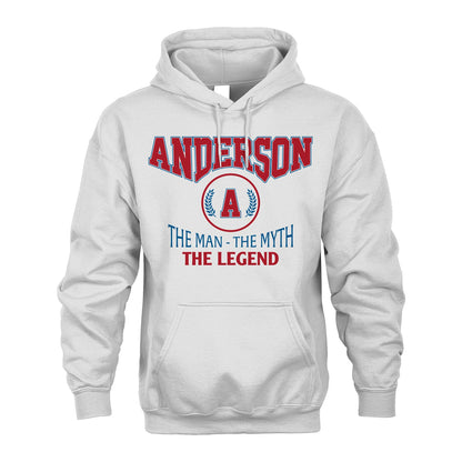 The Man The Myth The Legend Jet Style Shirt ANDERSON M1-9