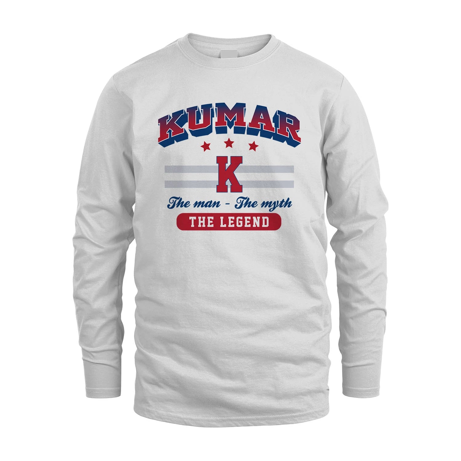 The Man The Myth The Legend With Your Name Shirt KUMAR M1-35