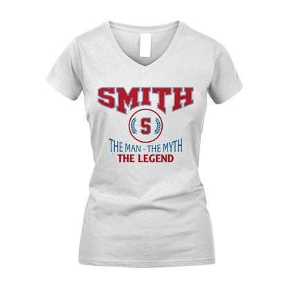 The Man The Myth The Legend Jet Style Shirt SMITH M1-9