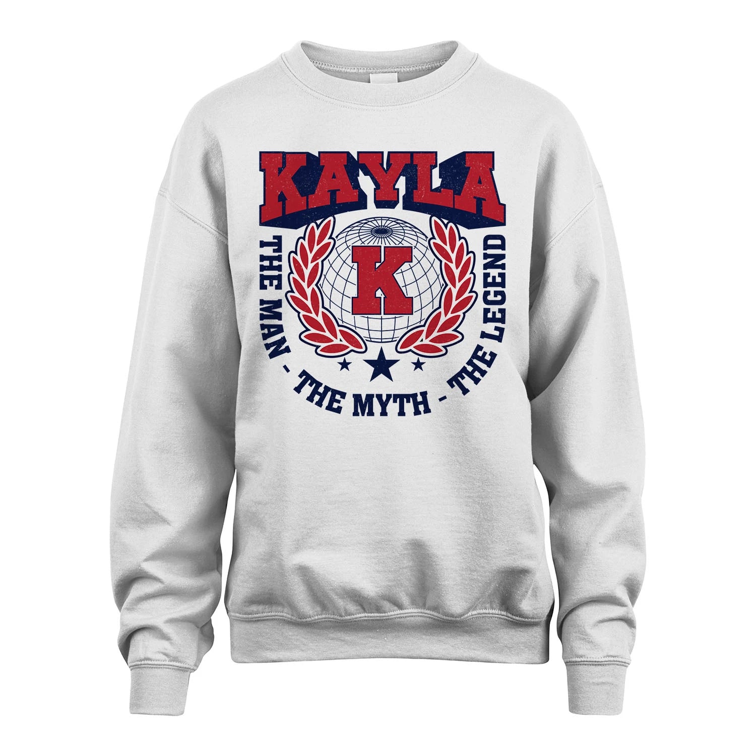 The Man The Myth The Legend Logo Shirt KAYLA M1-30