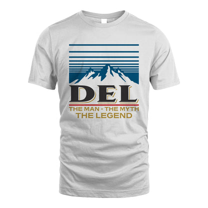 The Man The Myth The Legend Vintage Mountain Shirt DEL M1-19