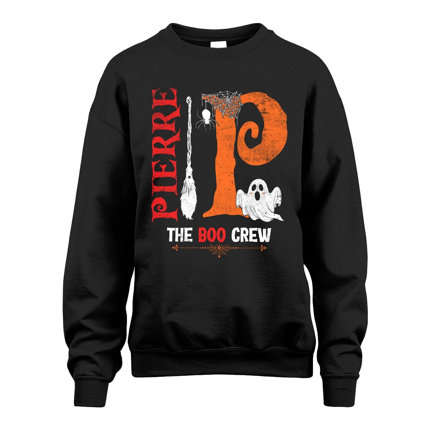The Boo Crew Halloween With Your Name Shirt PIERRE M1-23
