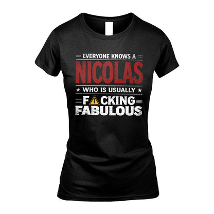 NICOLAS 13K1-565 Everyone Know A/An Name Who Is Usually...