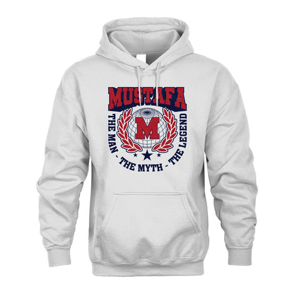 The Man The Myth The Legend Logo Shirt MUSTAFA M1-30
