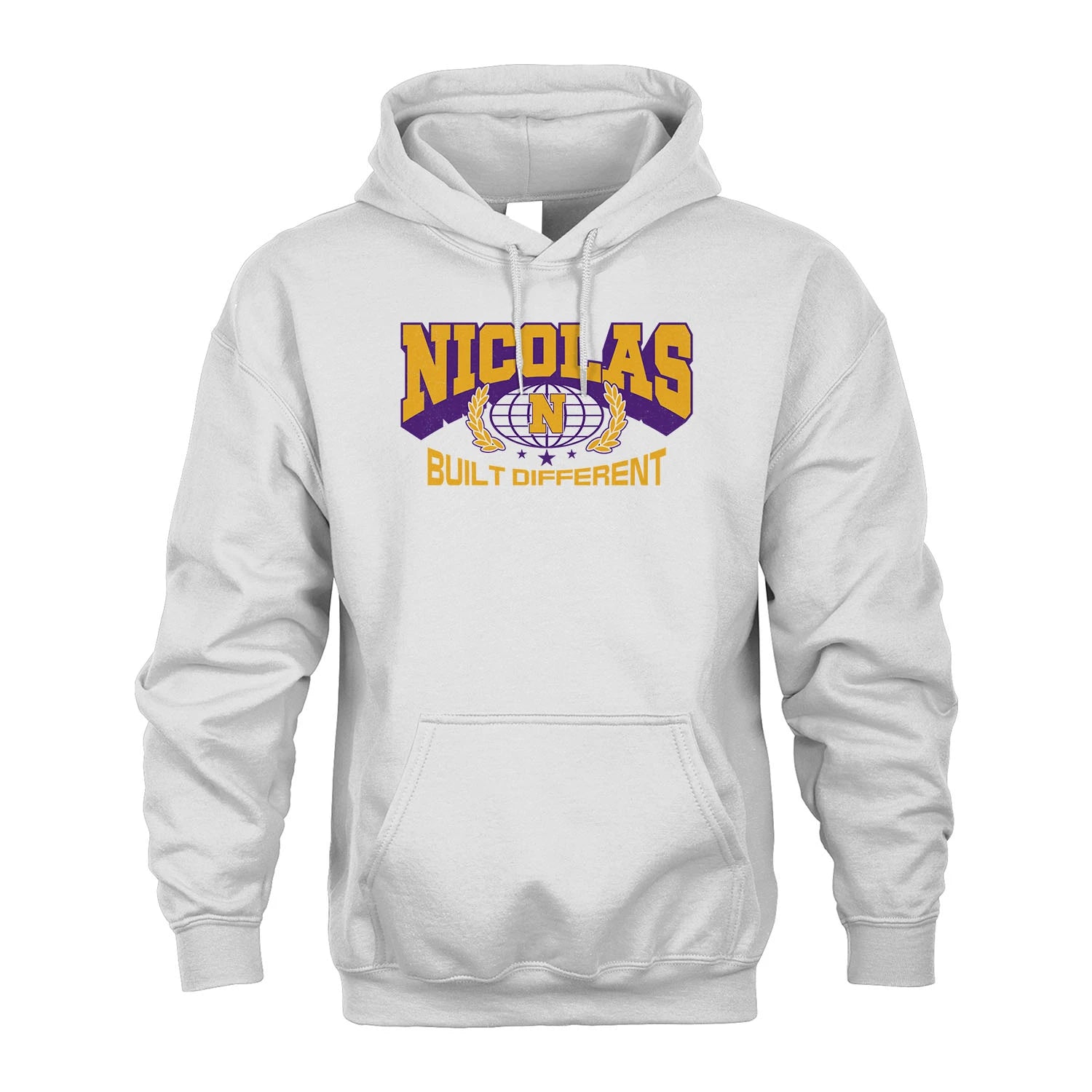 Your Name Built Different Sporty Shirt NICOLAS M1-32