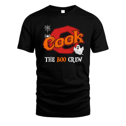 The Boo Crew Halloween Custom Name Shirt COOK M1-22