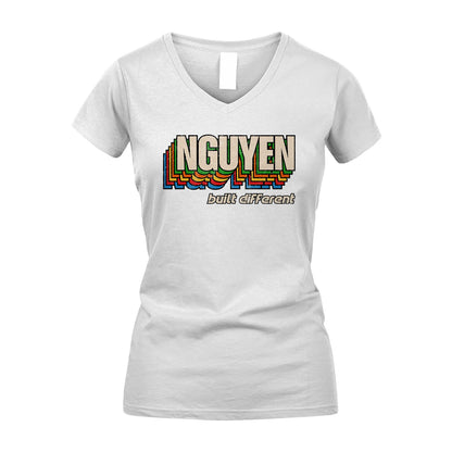 Your Name Built Different Retro Shirt NGUYEN M1-26