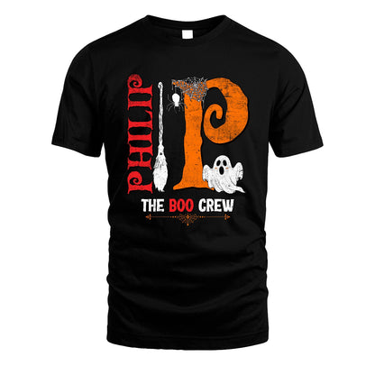 The Boo Crew Halloween With Your Name Shirt PHILIP M1-23