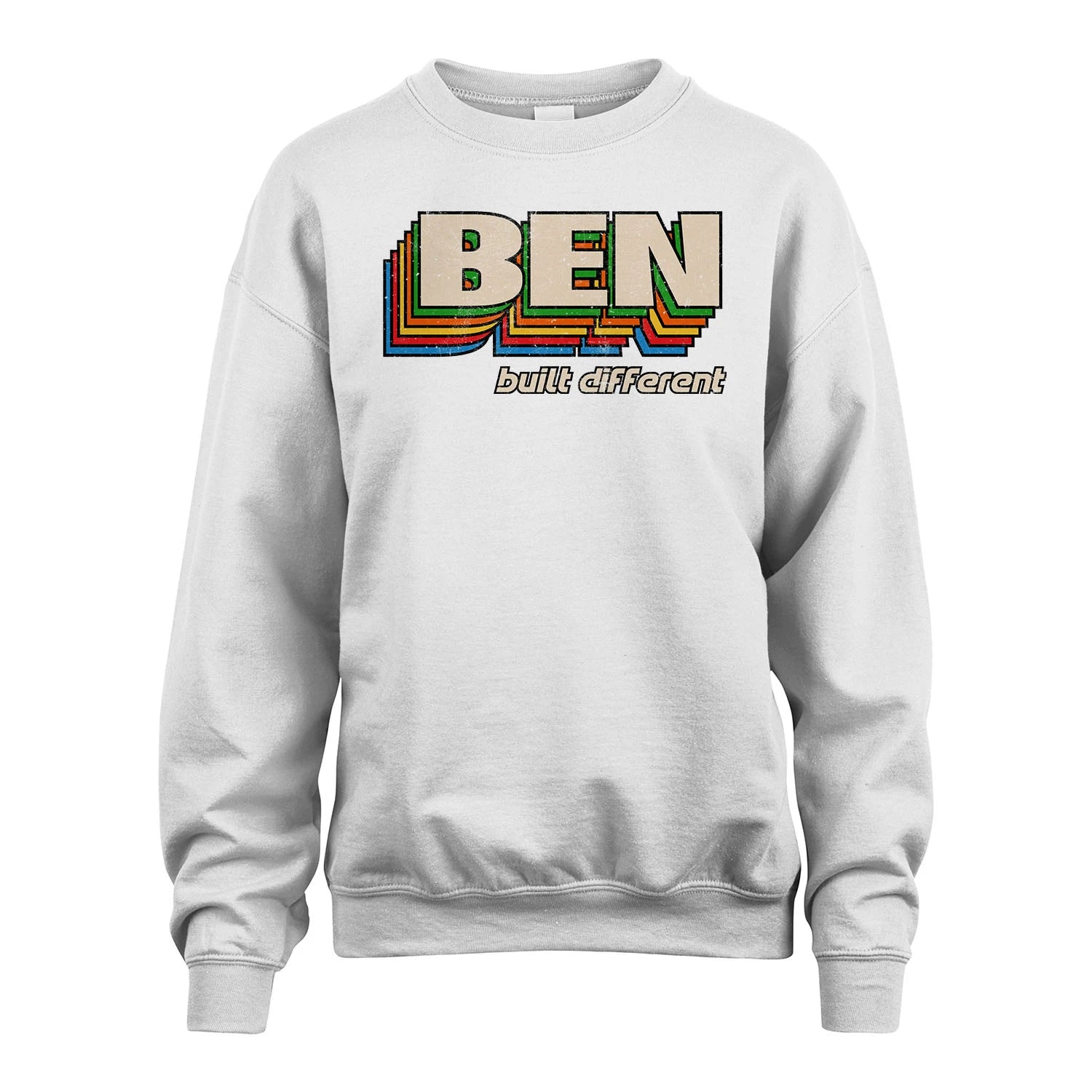 Your Name Built Different Retro Shirt BEN M1-26
