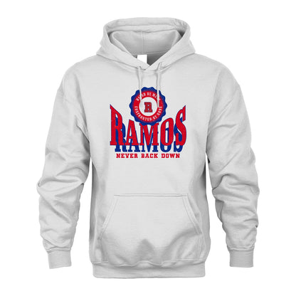 Your Name Never Back Down Shirt RAMOS M1-33