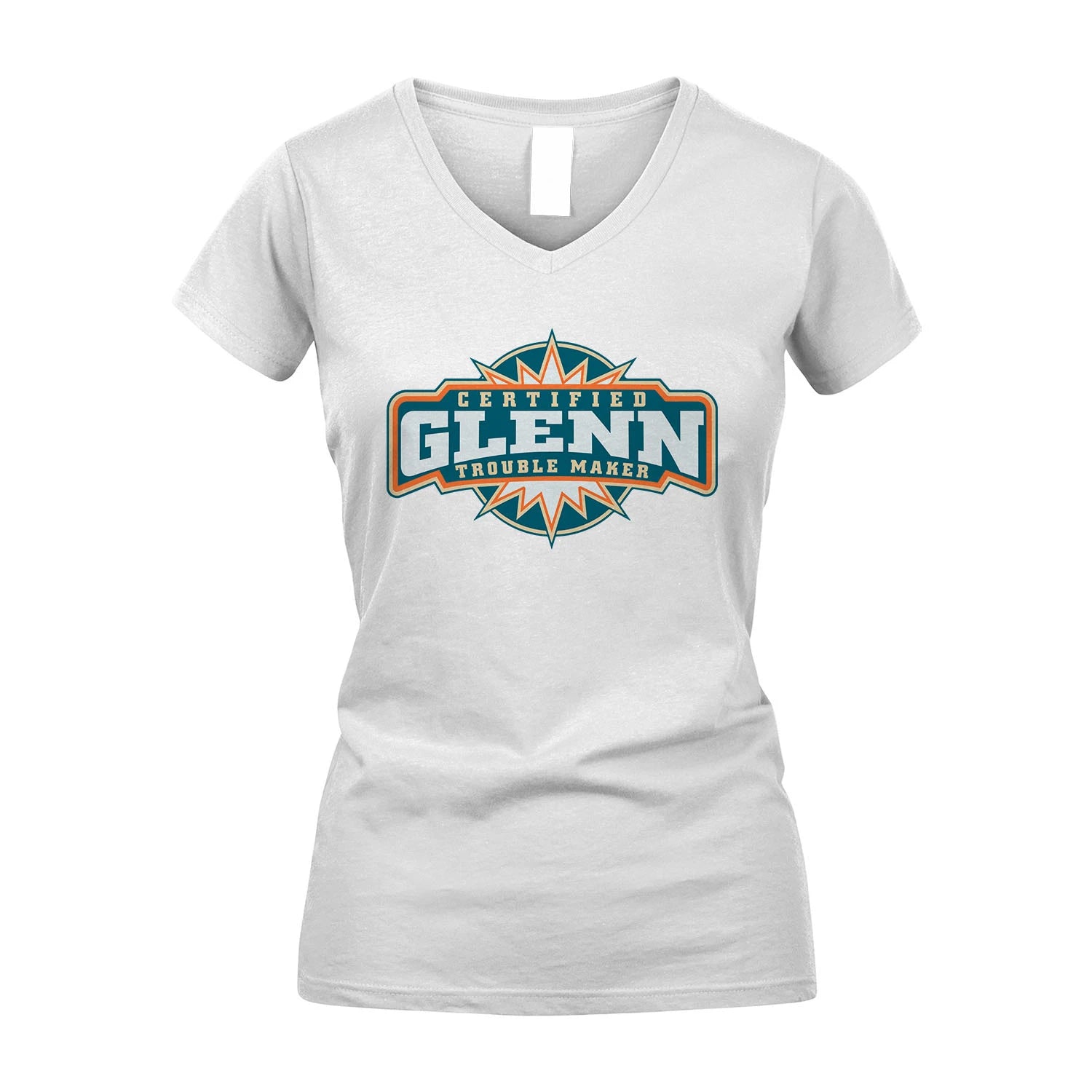 Certified Your Name Trouble Maker Shirt GLENN M1-36