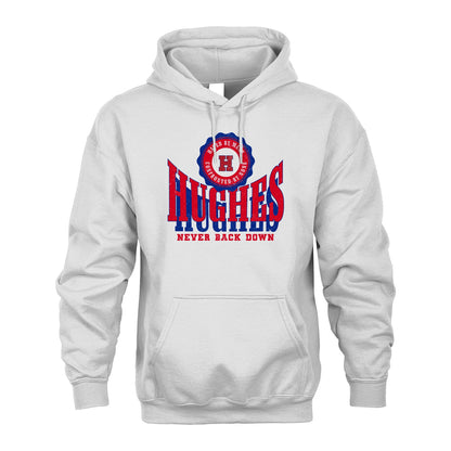 Your Name Never Back Down Shirt HUGHES M1-33