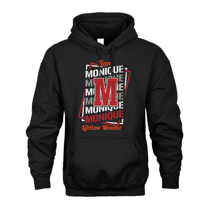 Team Your Name Lifetime Member Sporty Shirt MONIQUE M1-25