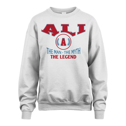 The Man The Myth The Legend Jet Style Shirt ALI M1-9