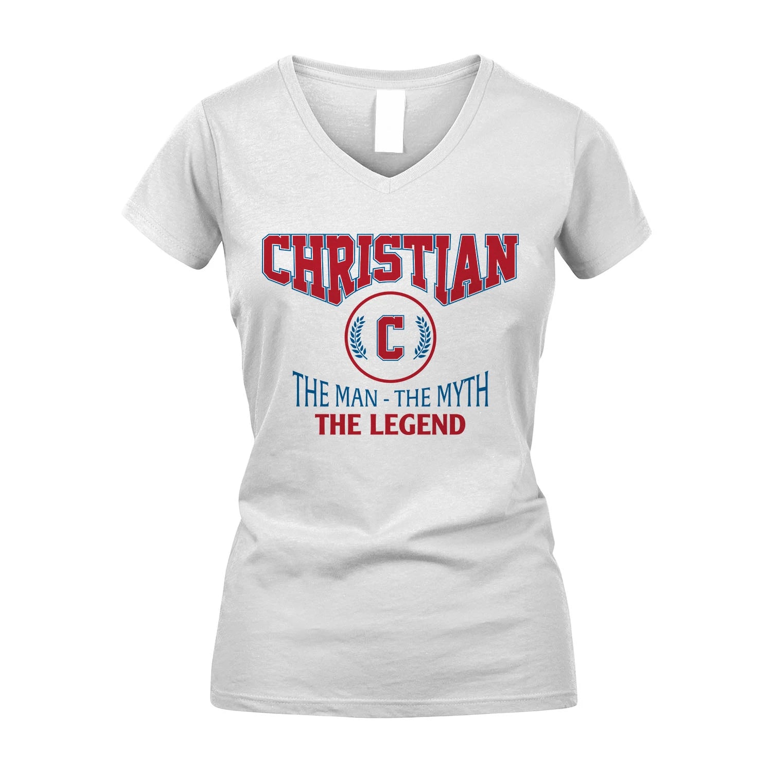 The Man The Myth The Legend Jet Style Shirt CHRISTIAN M1-9