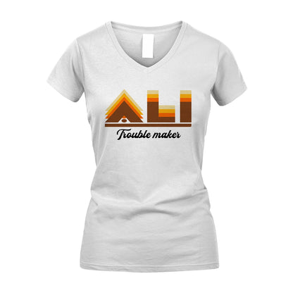 Your Name Trouble Maker Funny Shirt ALI M1-34