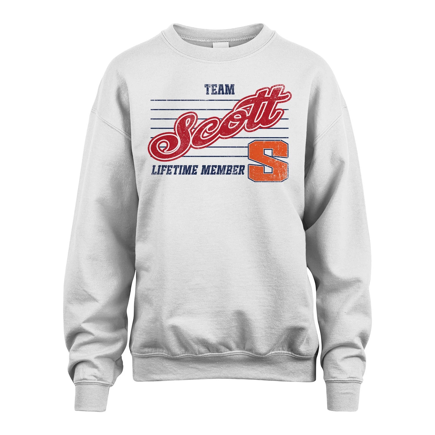 Team Your Name Lifetime Member Vintage Shirt SCOTT M1-24