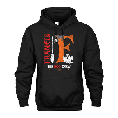 The Boo Crew Halloween With Your Name Shirt FRANCIS M1-23