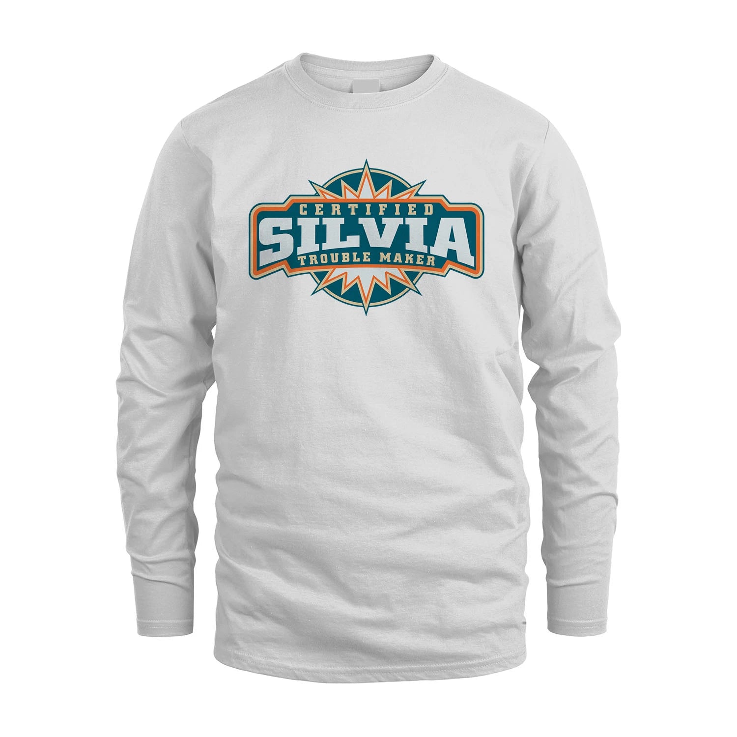Certified Your Name Trouble Maker Shirt SILVIA M1-36