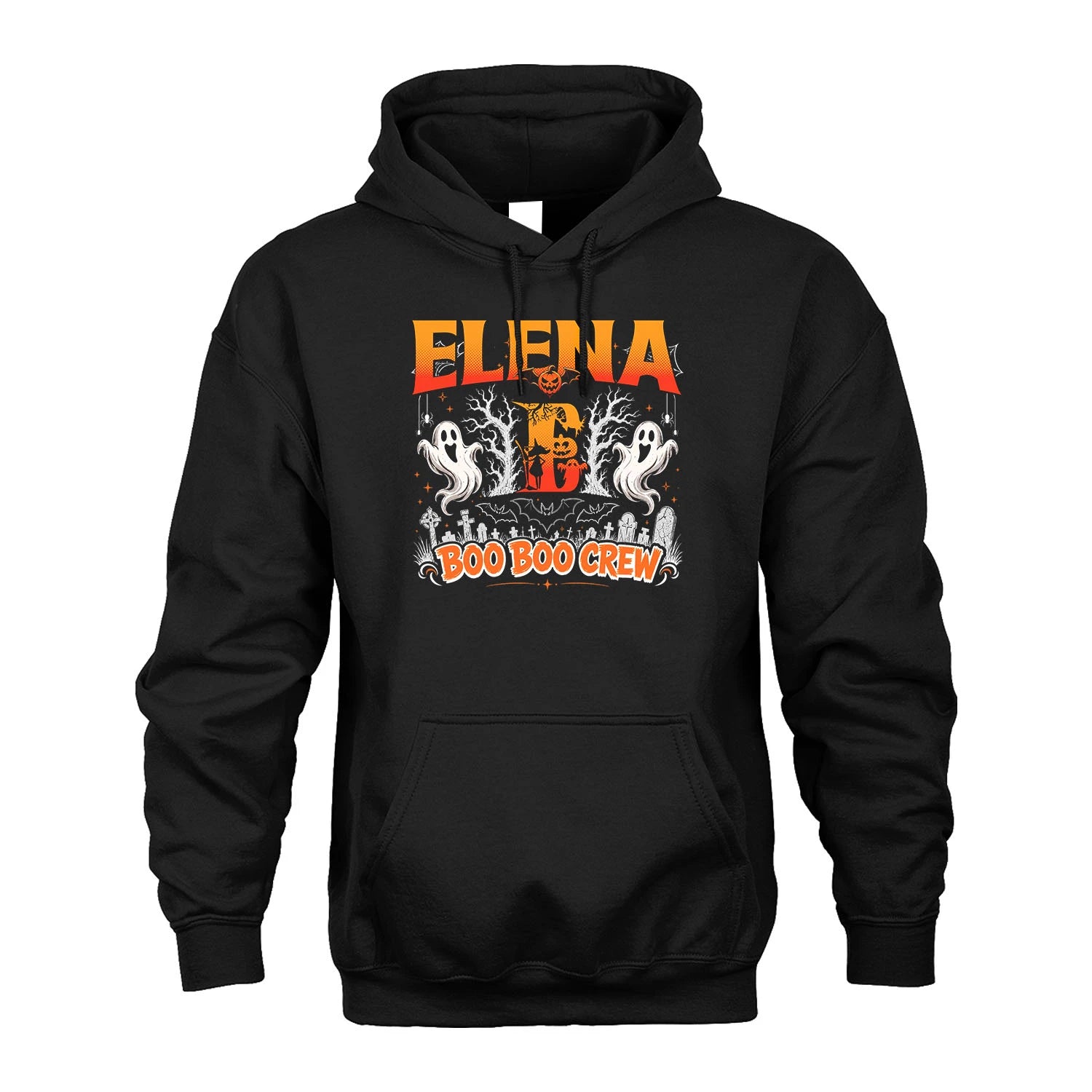 Boo Boo Crew Halloween Custom Name Shirt ELENA M1-28