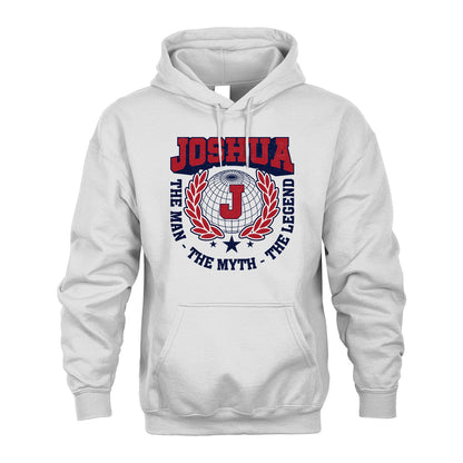 The Man The Myth The Legend Logo Shirt JOSHUA M1-30