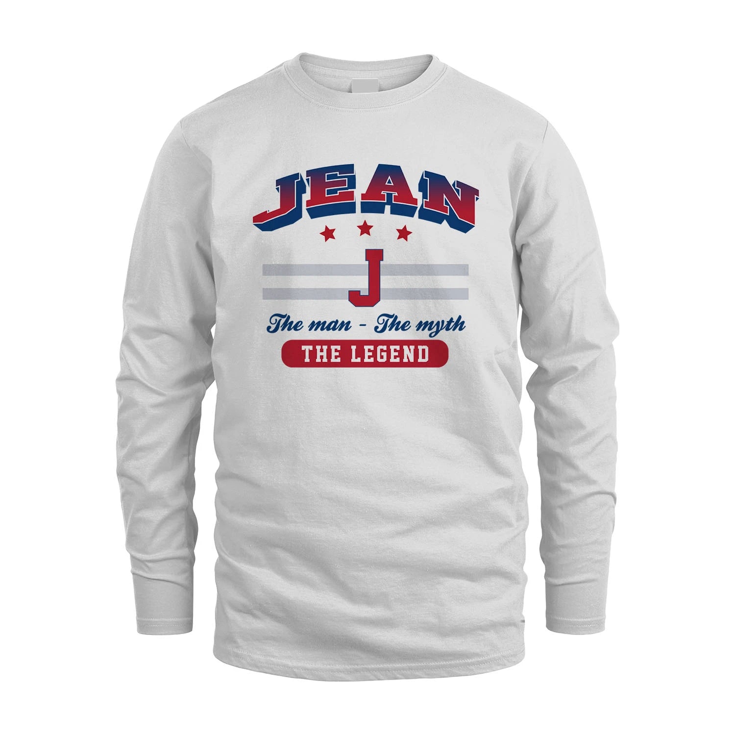 The Man The Myth The Legend With Your Name Shirt JEAN M1-35