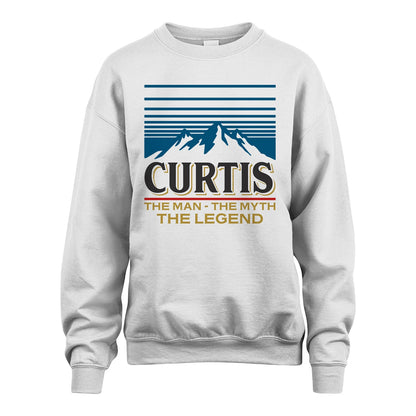 The Man The Myth The Legend Vintage Mountain Shirt CURTIS M1-19