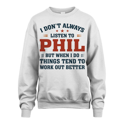I Don't Always Listen To... PHIL M1-2