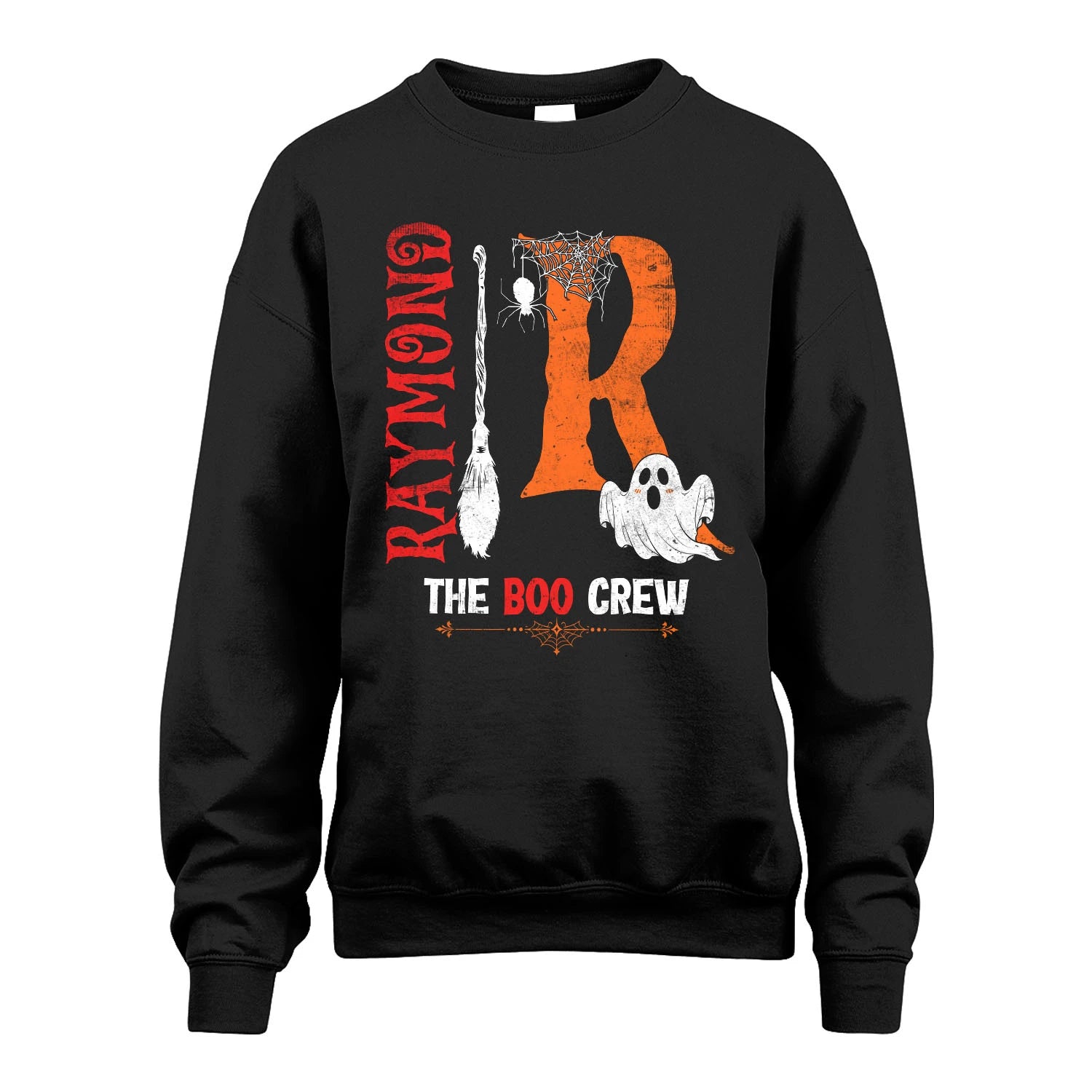 The Boo Crew Halloween With Your Name Shirt RAYMOND M1-23