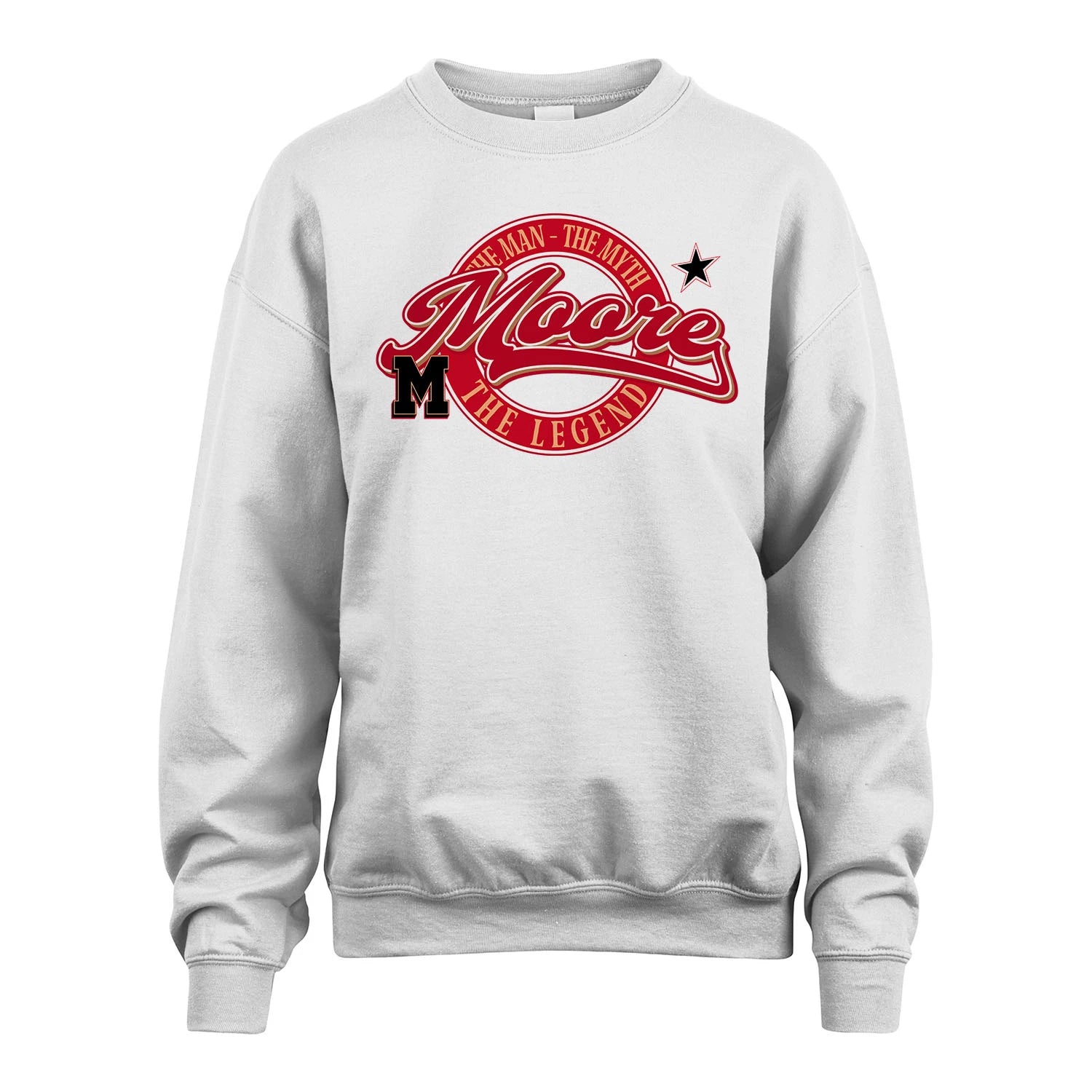 The Man The Myth The Legend Sporty Shirt MOORE M1-14