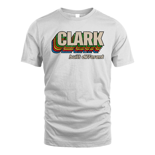 Your Name Built Different Retro Shirt CLARK M1-26