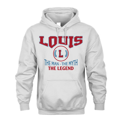 The Man The Myth The Legend Jet Style Shirt LOUIS M1-9