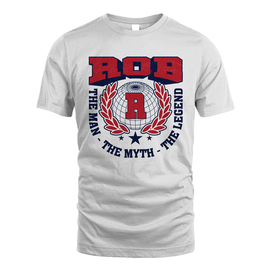The Man The Myth The Legend Logo Shirt ROB M1-30