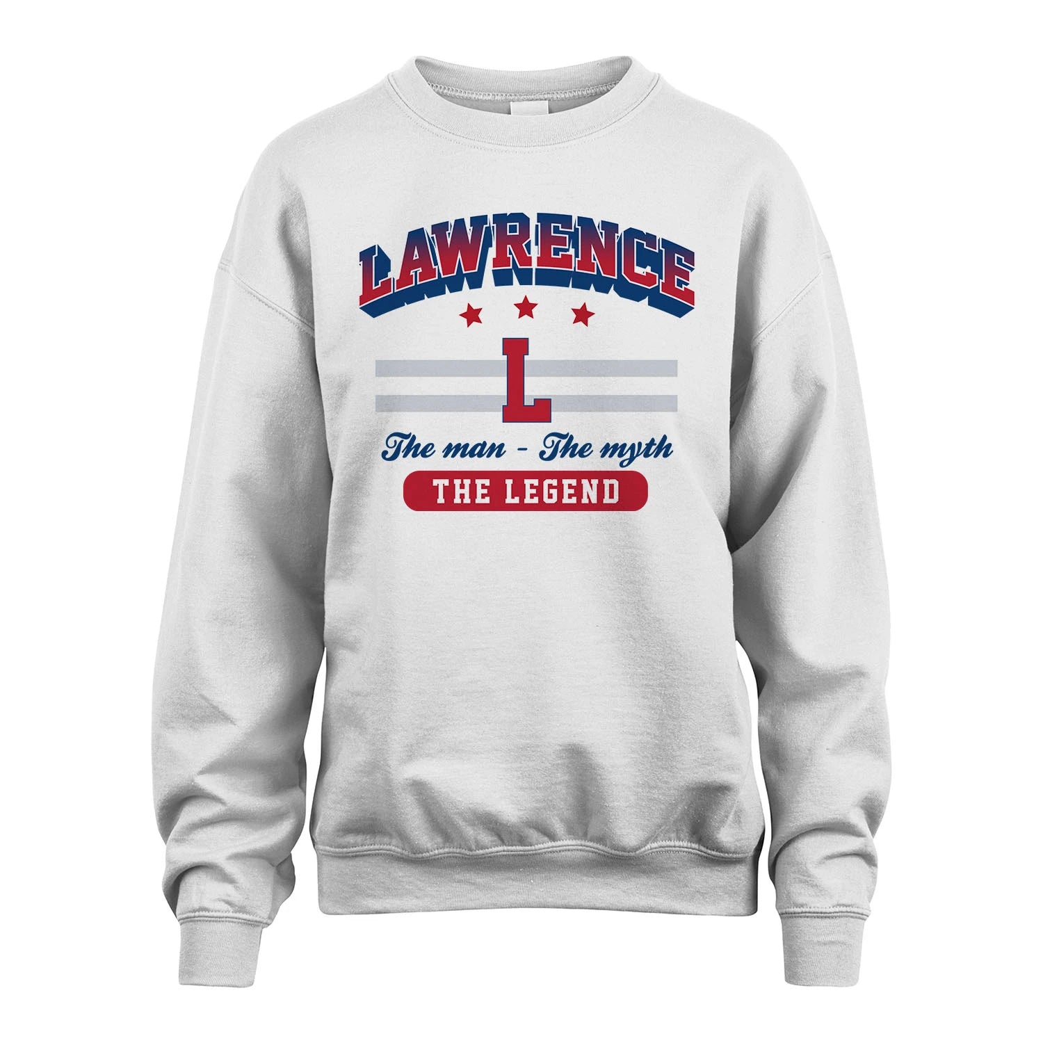 The Man The Myth The Legend With Your Name Shirt LAWRENCE M1-35