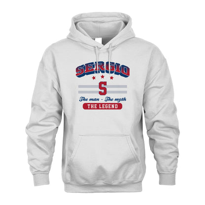The Man The Myth The Legend With Your Name Shirt SERGIO M1-35
