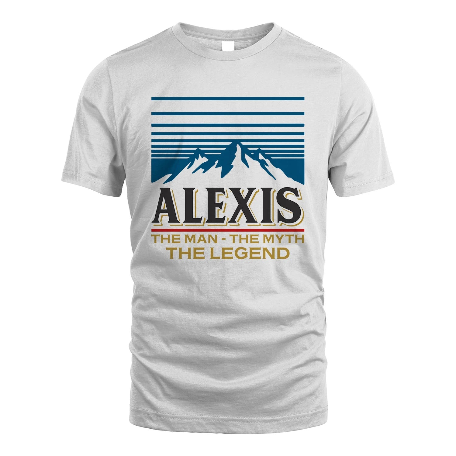 The Man The Myth The Legend Vintage Mountain Shirt ALEXIS M1-19