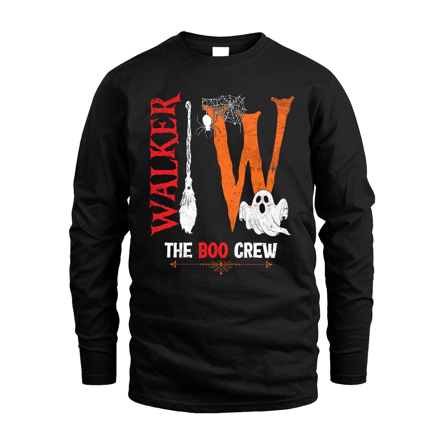 The Boo Crew Halloween With Your Name Shirt WALKER M1-23