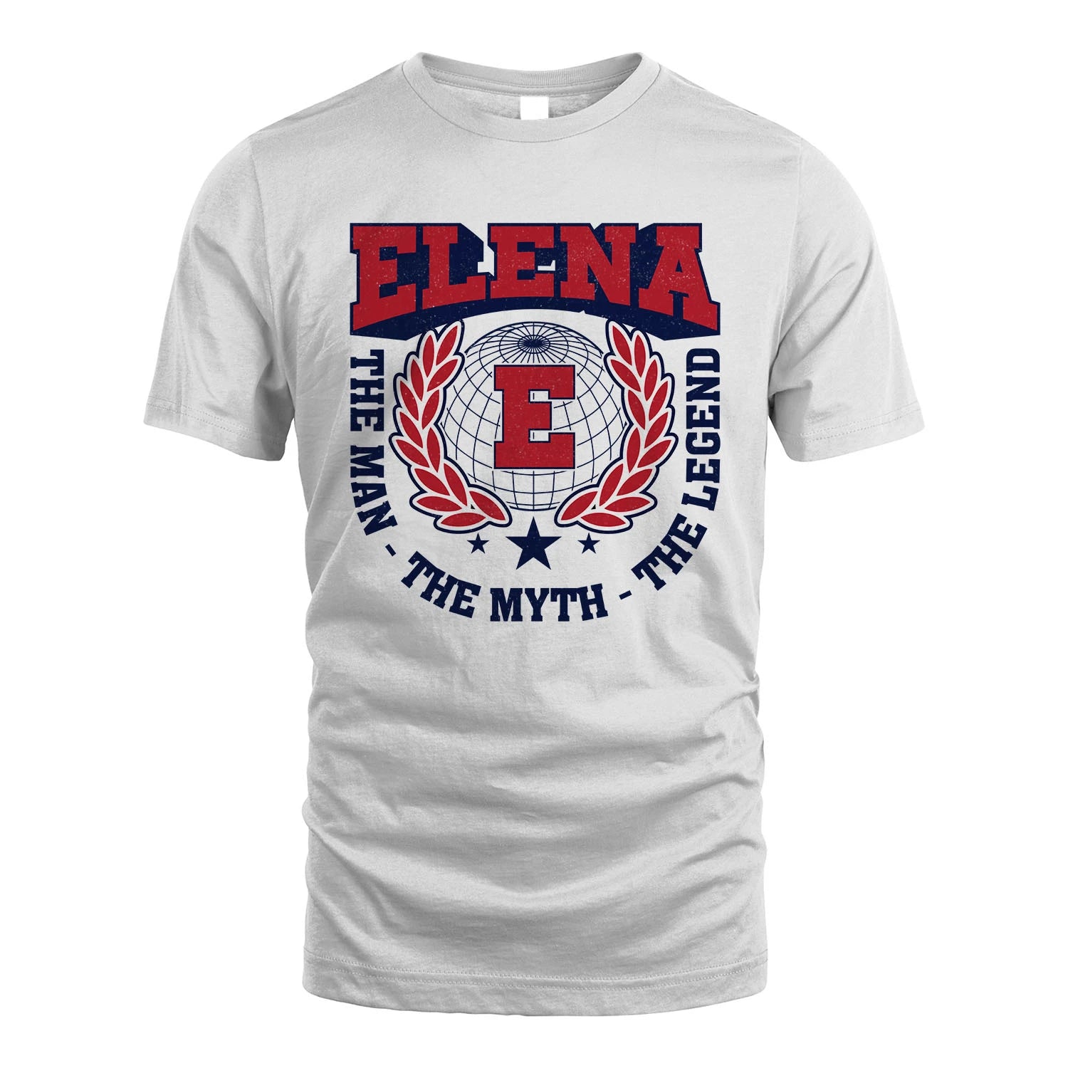 The Man The Myth The Legend Logo Shirt ELENA M1-30