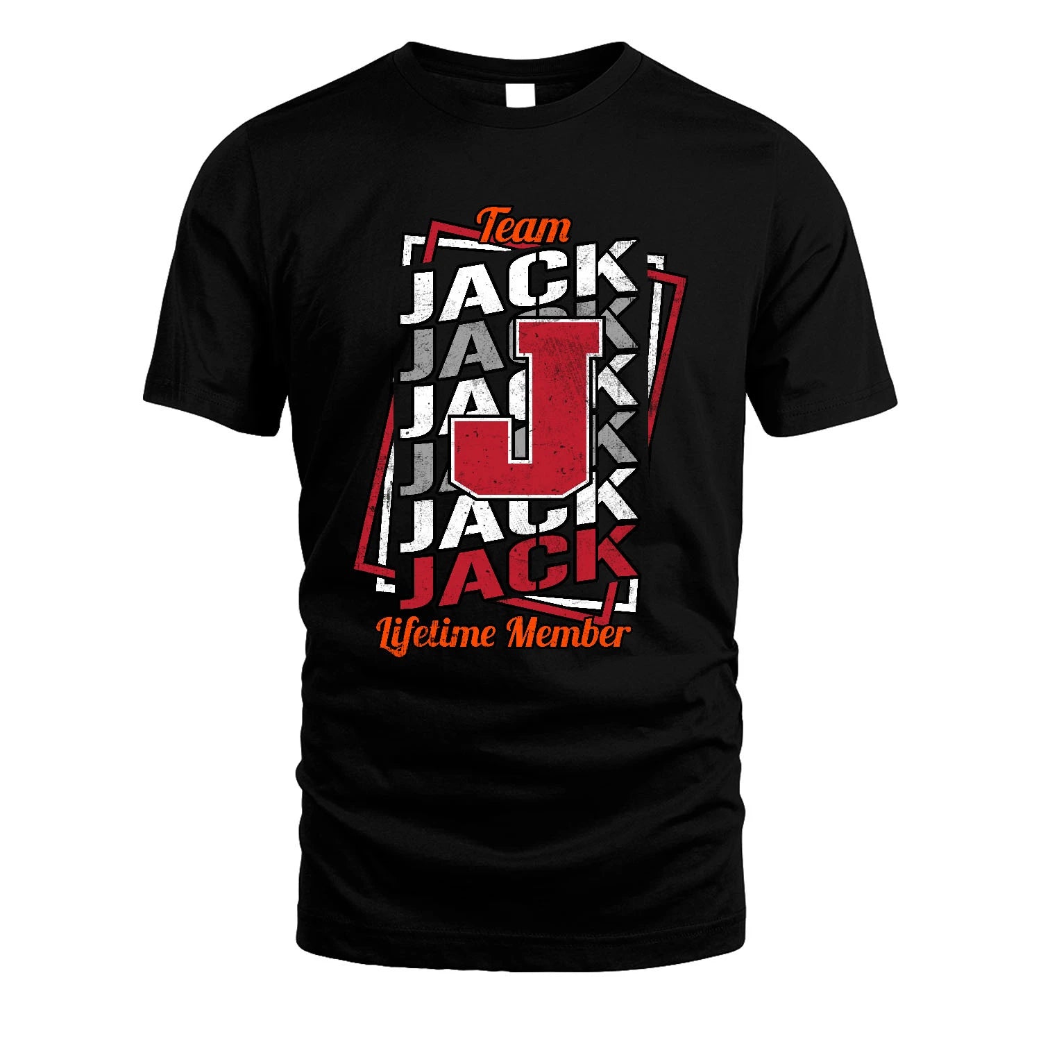 Team Your Name Lifetime Member Sporty Shirt JACK M1-25