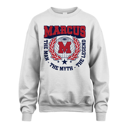 The Man The Myth The Legend Logo Shirt MARCUS M1-30
