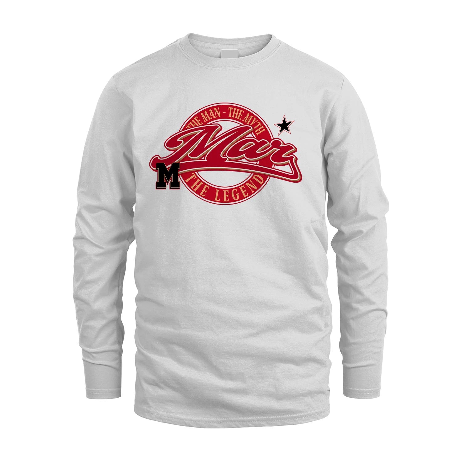 The Man The Myth The Legend Sporty Shirt MAR M1-14