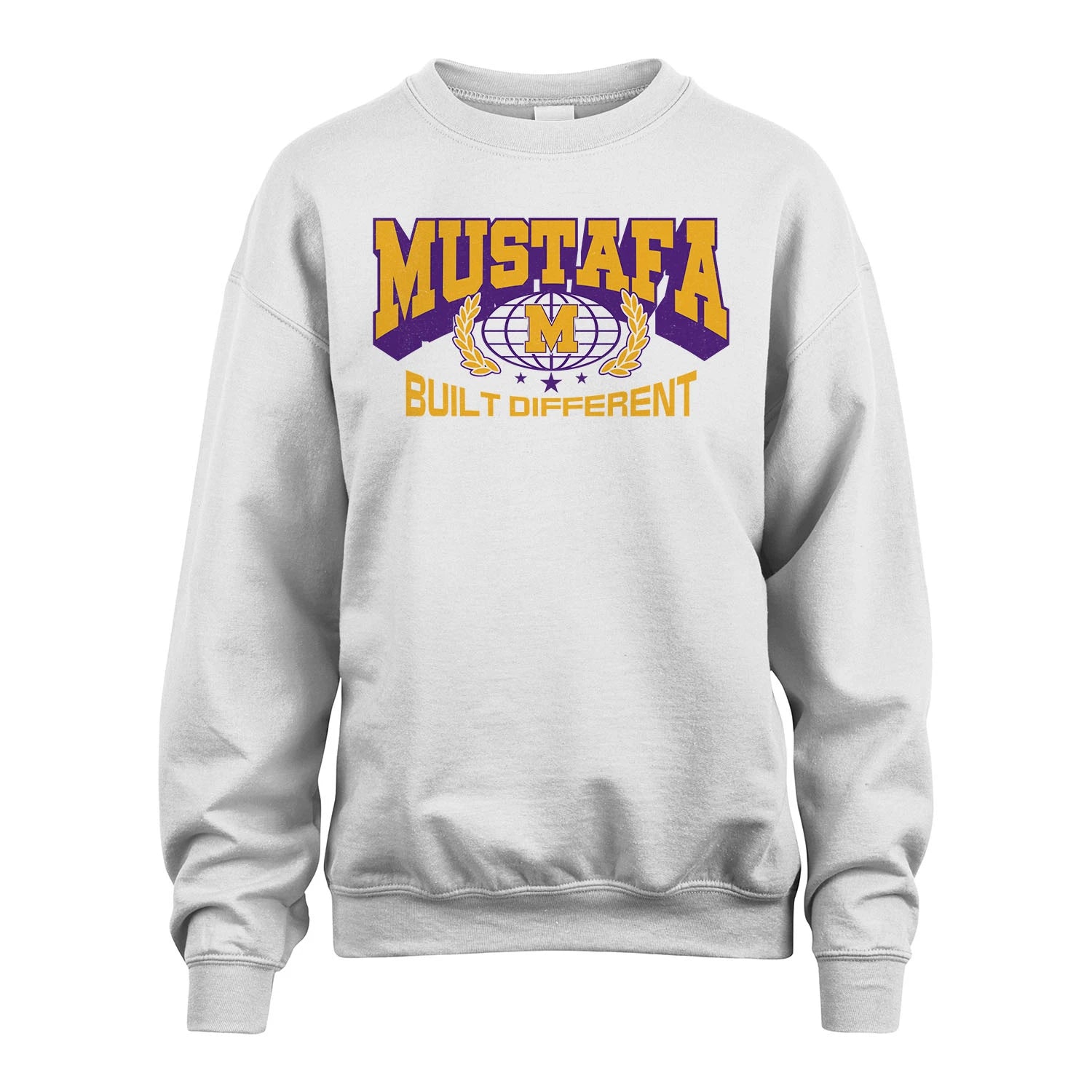 Your Name Built Different Sporty Shirt MUSTAFA M1-32