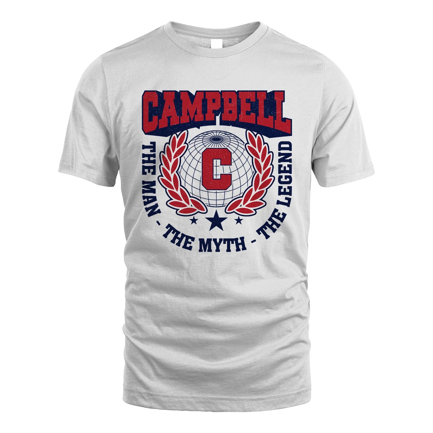 The Man The Myth The Legend Logo Shirt CAMPBELL M1-30