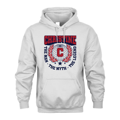 The Man The Myth The Legend Logo Shirt CHRISTINE M1-30