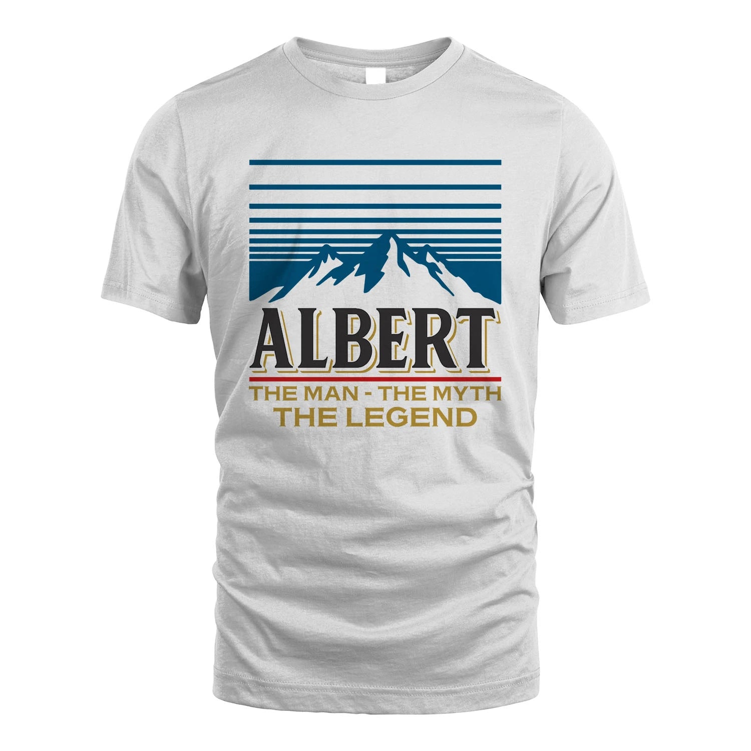The Man The Myth The Legend Vintage Mountain Shirt ALBERT M1-19