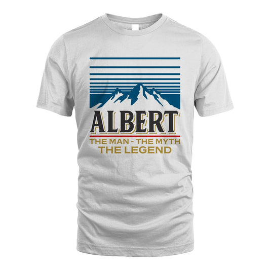The Man The Myth The Legend Vintage Mountain Shirt ALBERT M1-19
