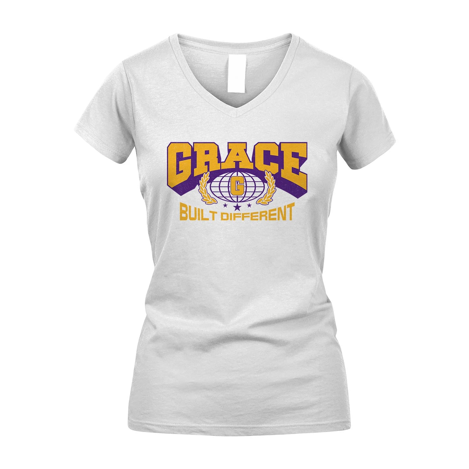 Your Name Built Different Sporty Shirt GRACE M1-32