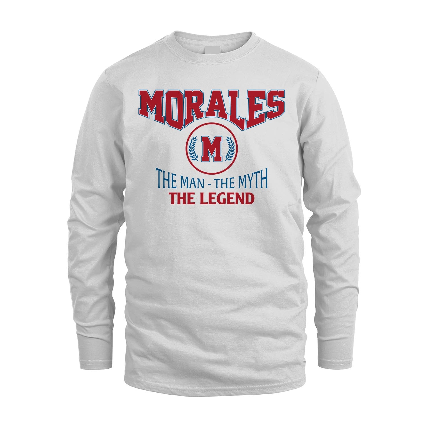 The Man The Myth The Legend Jet Style Shirt MORALES M1-9