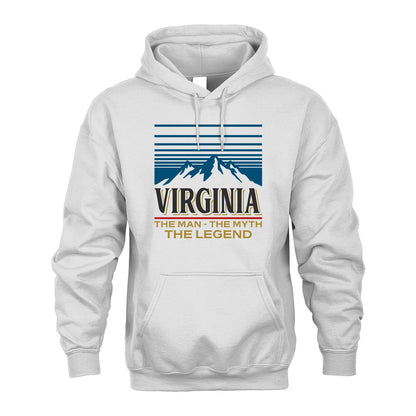 The Man The Myth The Legend Vintage Mountain Shirt VIRGINIA M1-19