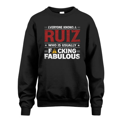 RUIZ 13K1-565 Everyone Know A/An Name Who Is Usually...